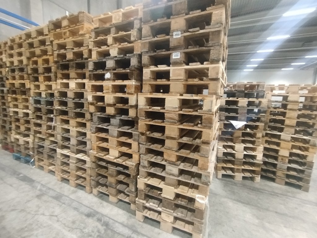 Europallet  120/80, Doe-het-zelf en Verbouw, Hout en Planken, Gebruikt, 25 tot 50 mm, Ophalen of Verzenden, Pallet