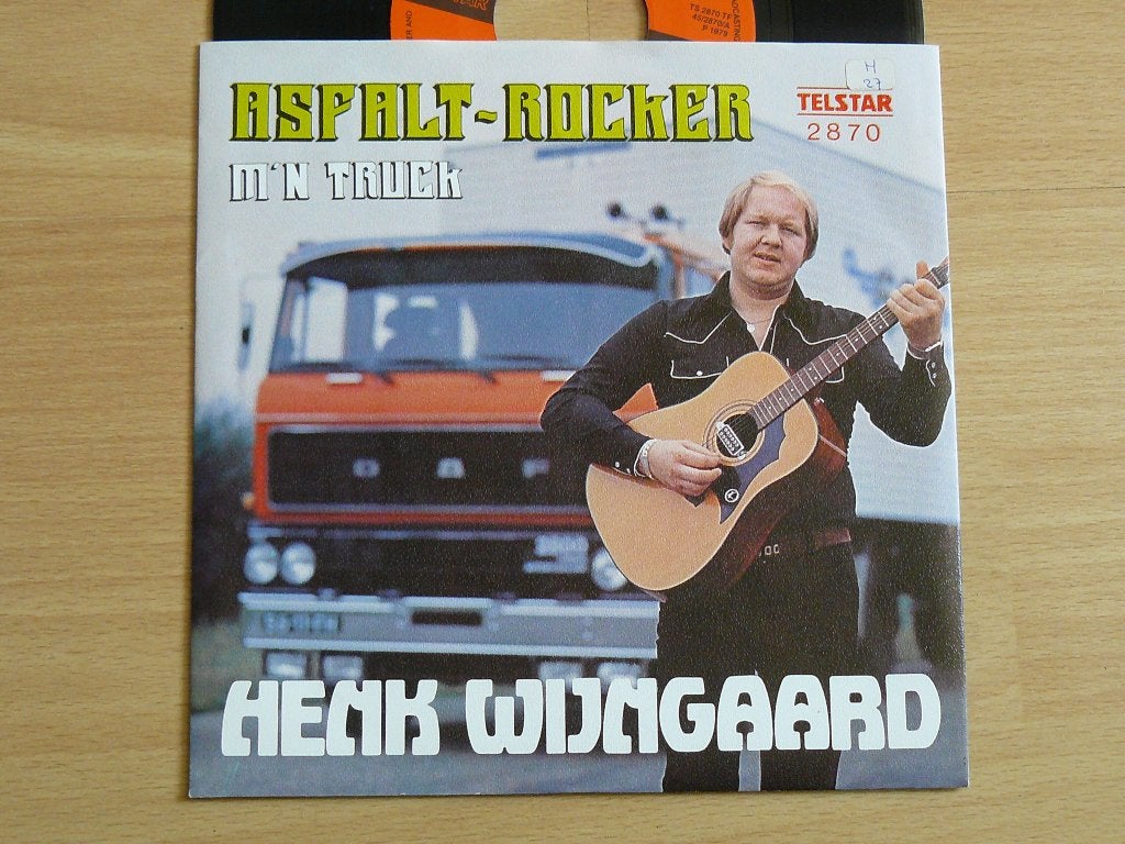 single Henk Wijngaard * Asfalt rocker, Verzenden, Gebruikt, Nederlandstalig