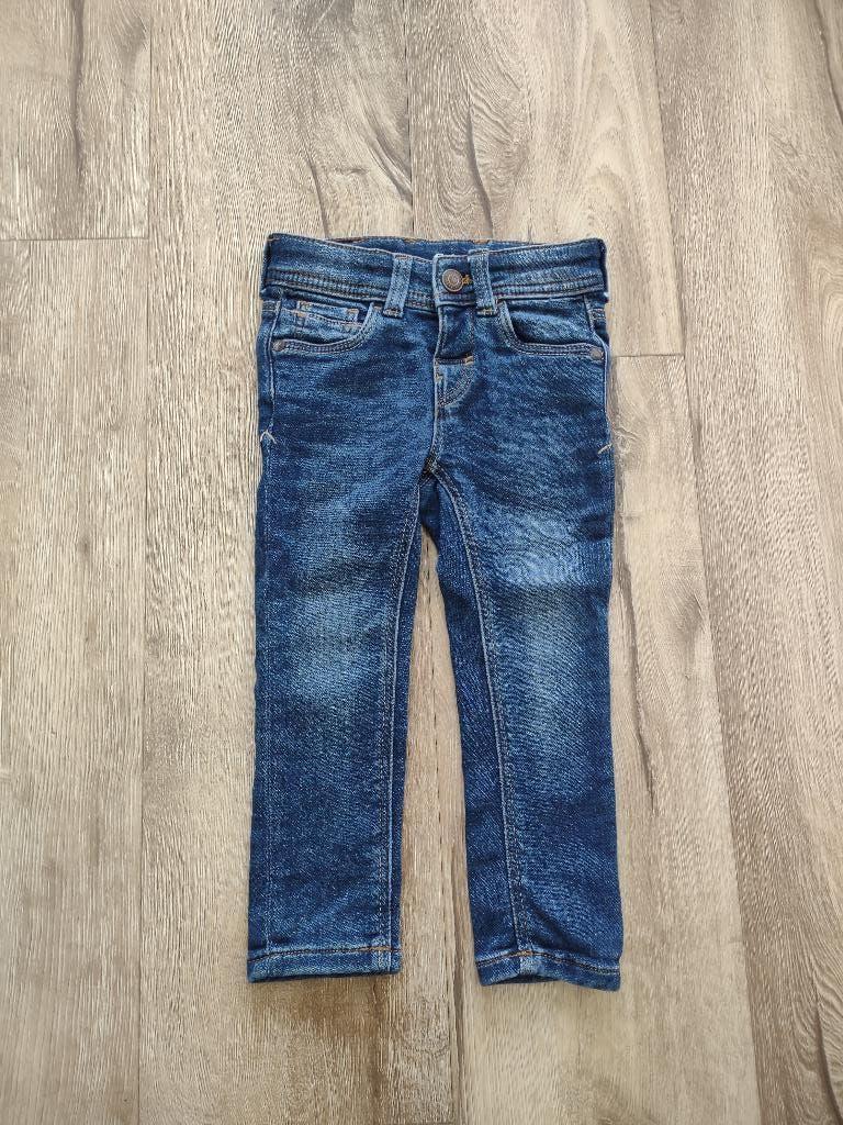 Nieuwe blauwe skinny spijkerbroek C&A, maat 92. Stretch., Kinderen en Baby's, Kinderkleding | Maat 92, Broek, C&A, Meisje, Onb