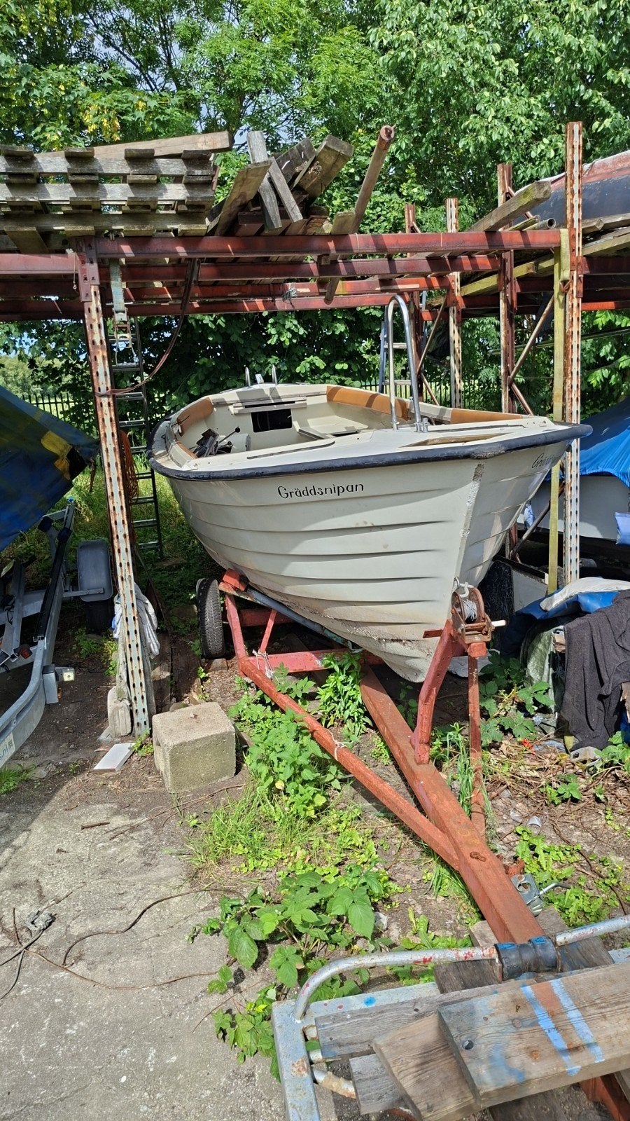 Grote open sloep    casco, Watersport en Boten, Sloepen, Ophalen, 70 cm, --, 1.90 meter