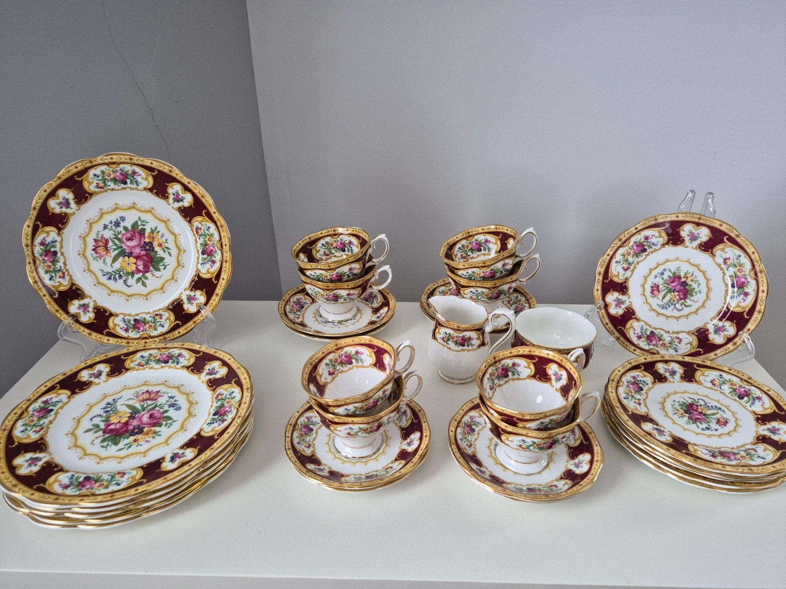 Royal Albert Lady Hamilton Servies - Vintage Porselein, Ophalen of Verzenden