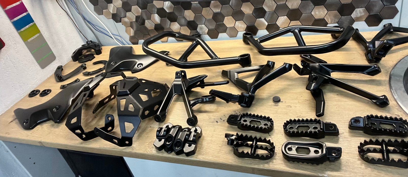 Bmw gs onderdelen poedercoaten, Ophalen of Verzenden