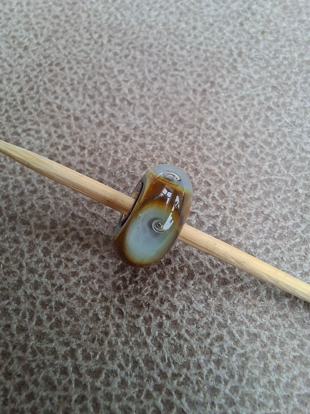 Trollbeads deep bubbles, Sieraden, Tassen en Uiterlijk, Glas of Kristal, Ophalen of Verzenden, Zo goed als nieuw, Trollbeads