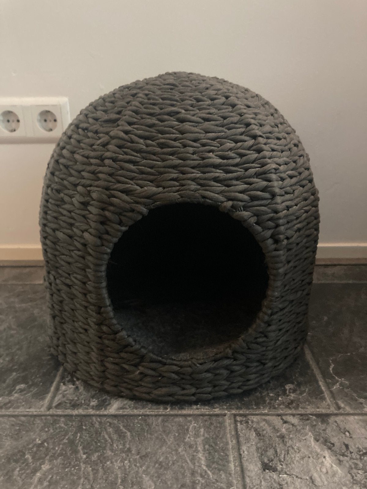 Ebi kattenhuis zwart, Dieren en Toebehoren, Kattenmanden, Ophalen of Verzenden, Gebruikt, Overige