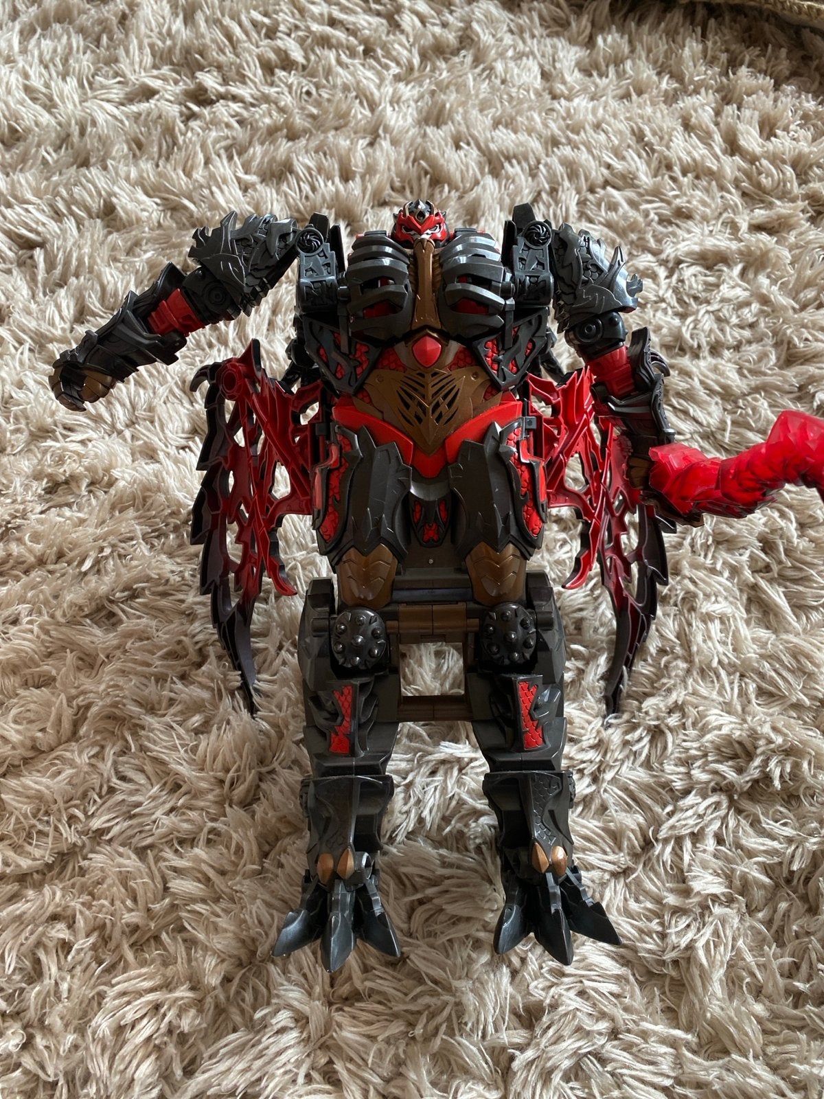Transformers Grimlock Dinobot speelgoedfiguur, Kinderen en Baby's, Speelgoed | Actiefiguren, Ophalen, Gebruikt