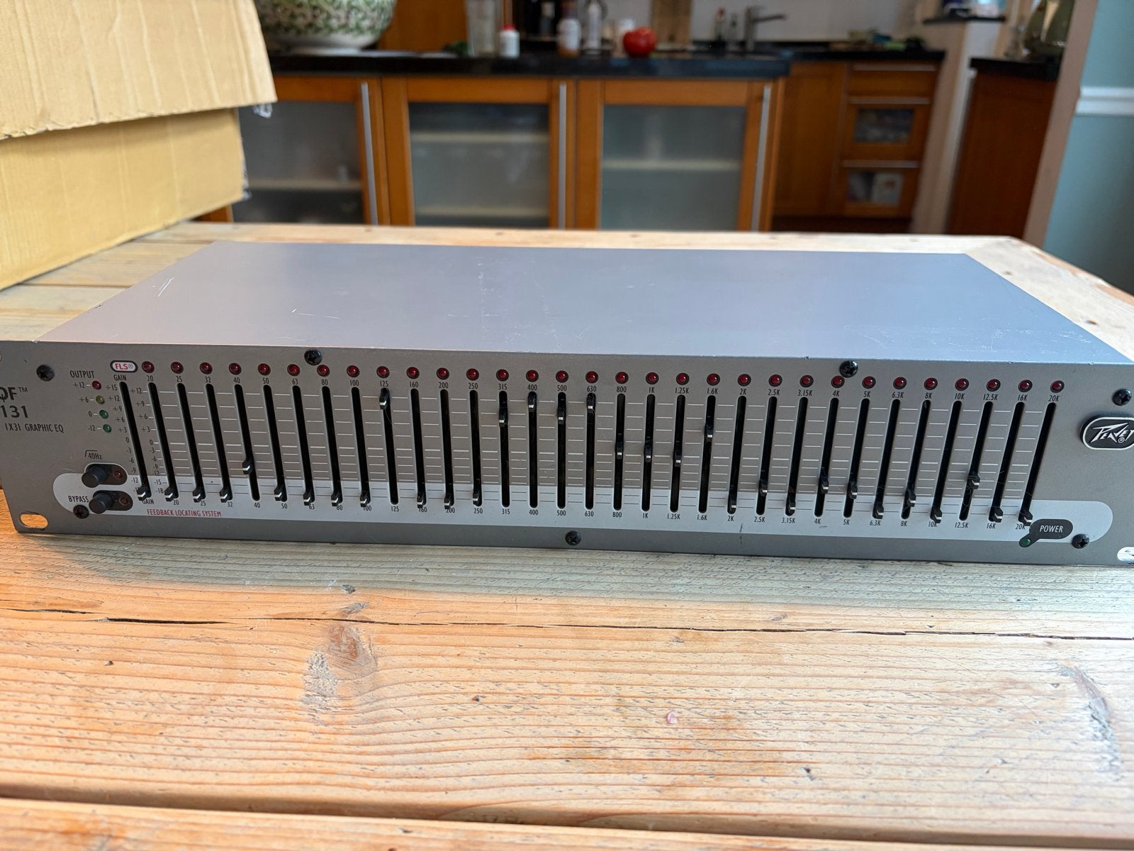 Peavey QF 131 Grafische Equalizer, Ophalen of Verzenden, Gebruikt