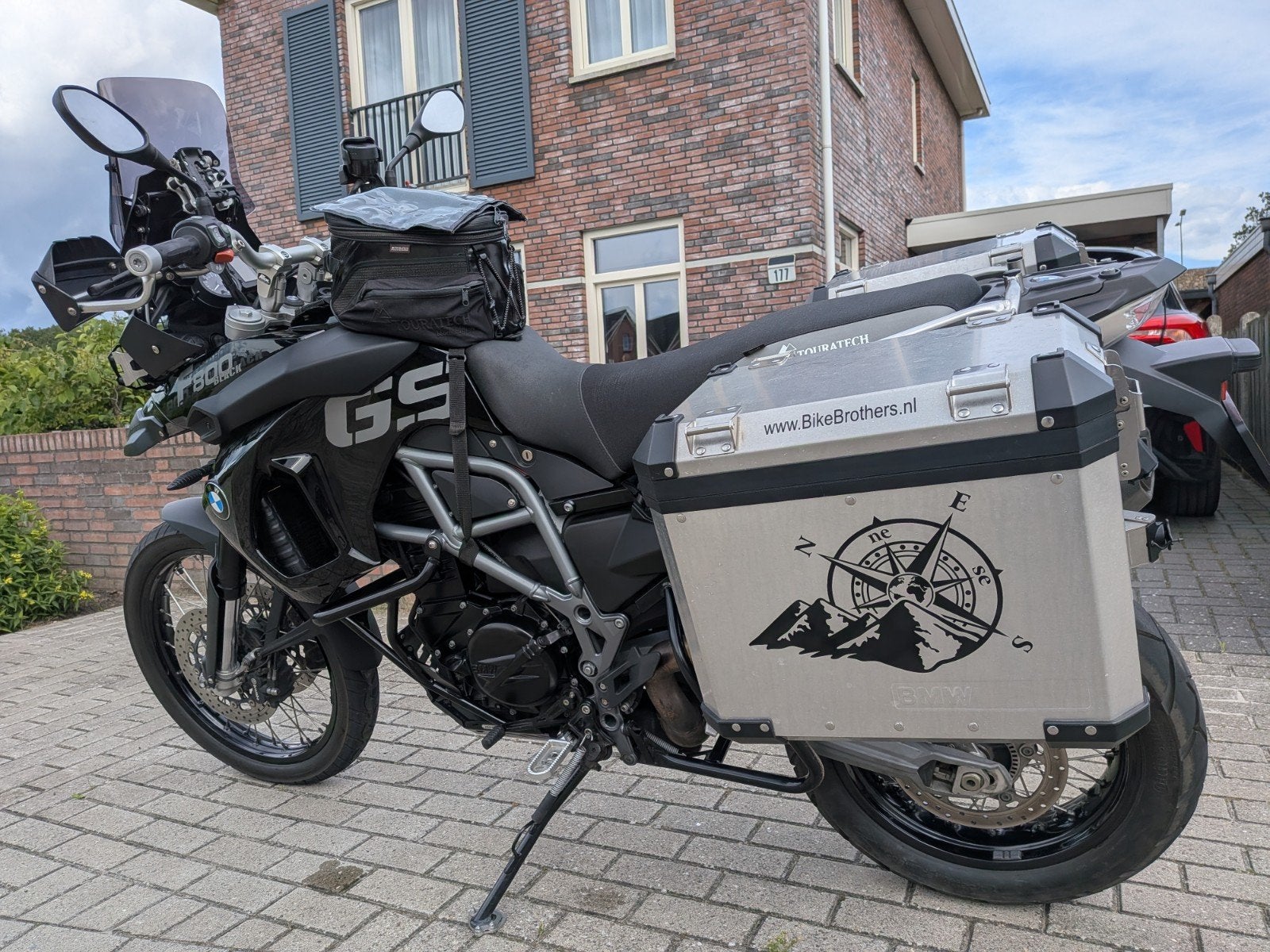 Heel veel BMW 800 GS accesoires (Touratech) gratis bij motor, Ophalen, Zo goed als nieuw
