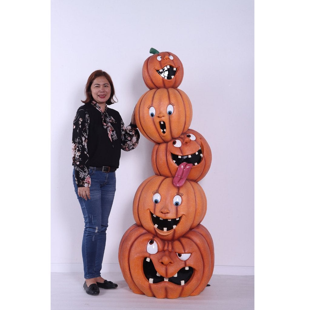 Pumpkins Crazy Stack 6 ft. – Halloween, Ophalen, Nieuw, Overige typen