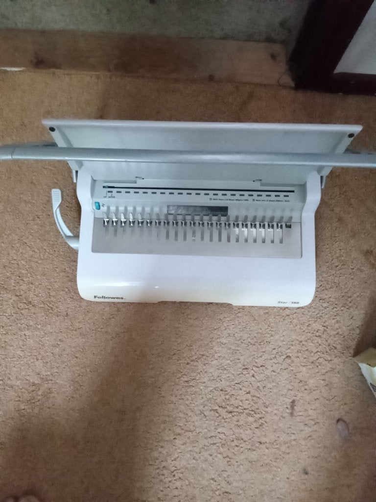 bindmachine fellowes, Ophalen of Verzenden, Gebruikt