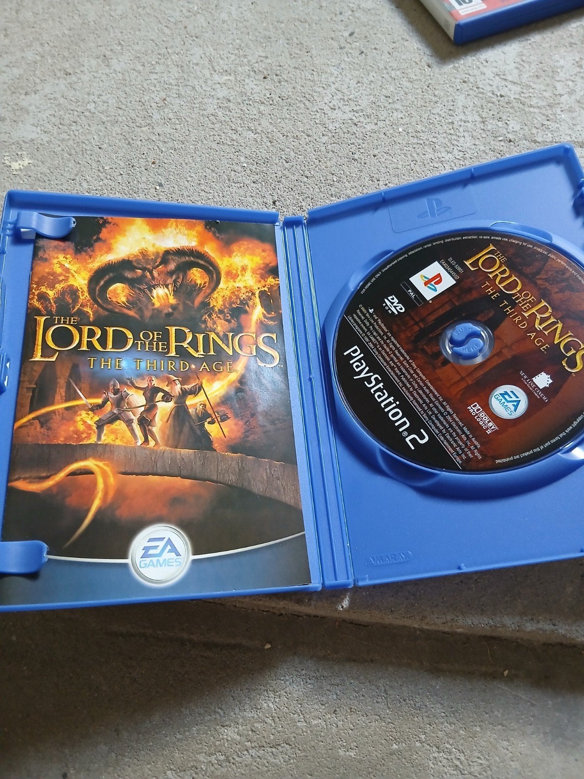 The Lord of the Rings: The Third Age PS2 Game, Gebruikt, 1 speler, Ophalen of Verzenden, Role Playing Game (Rpg)
