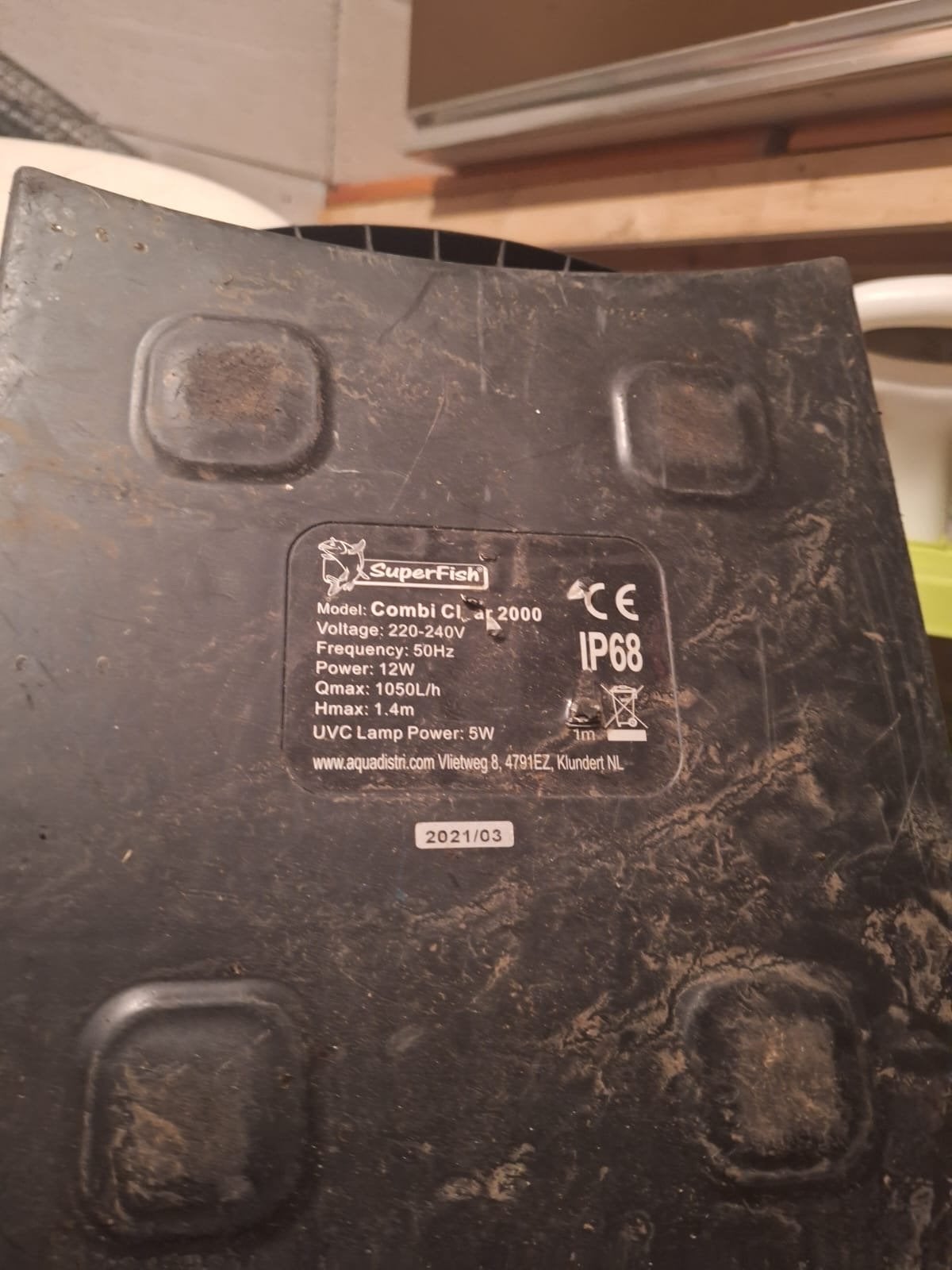 SuperFish Combi Clear 2000 vijverfilter, Ophalen of Verzenden, Gebruikt, Vijverfilter