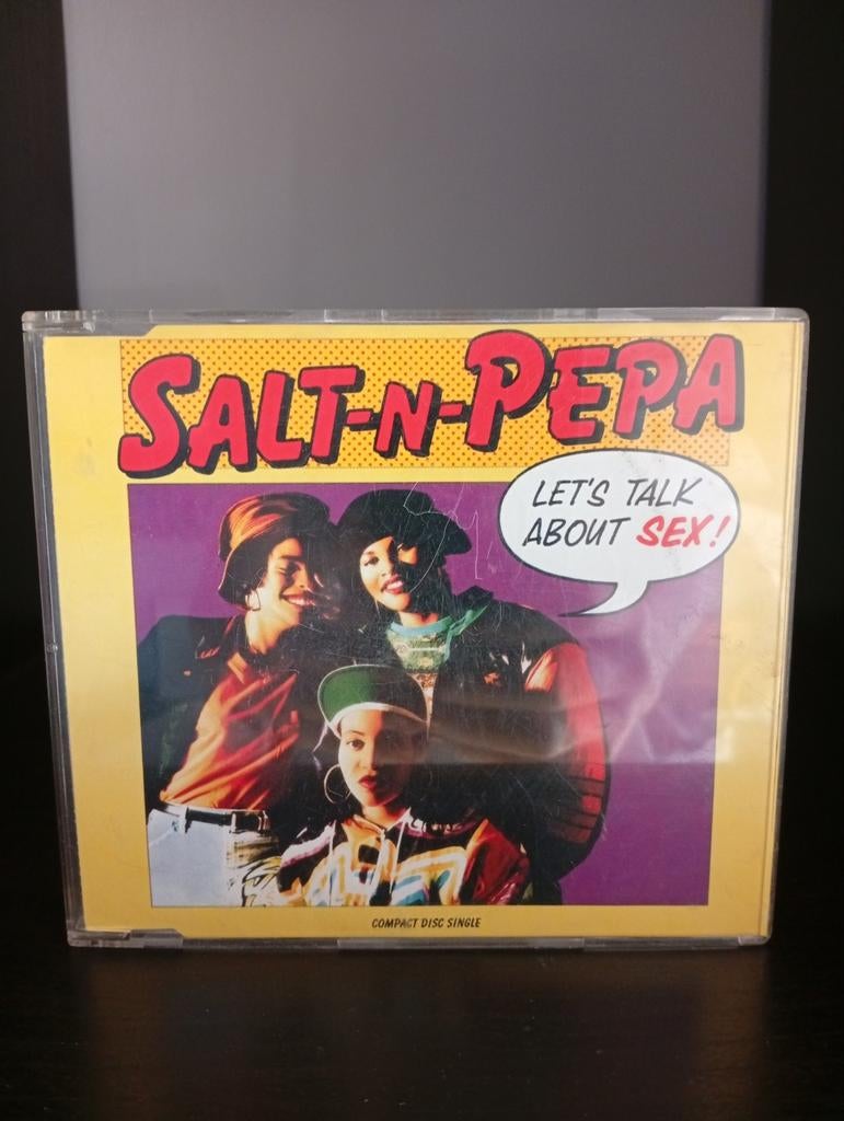 Salt-N-Pepa - Let's Talk About Sex! CD Single, 1 single, Ophalen of Verzenden, Gebruikt, Hiphop en Rap