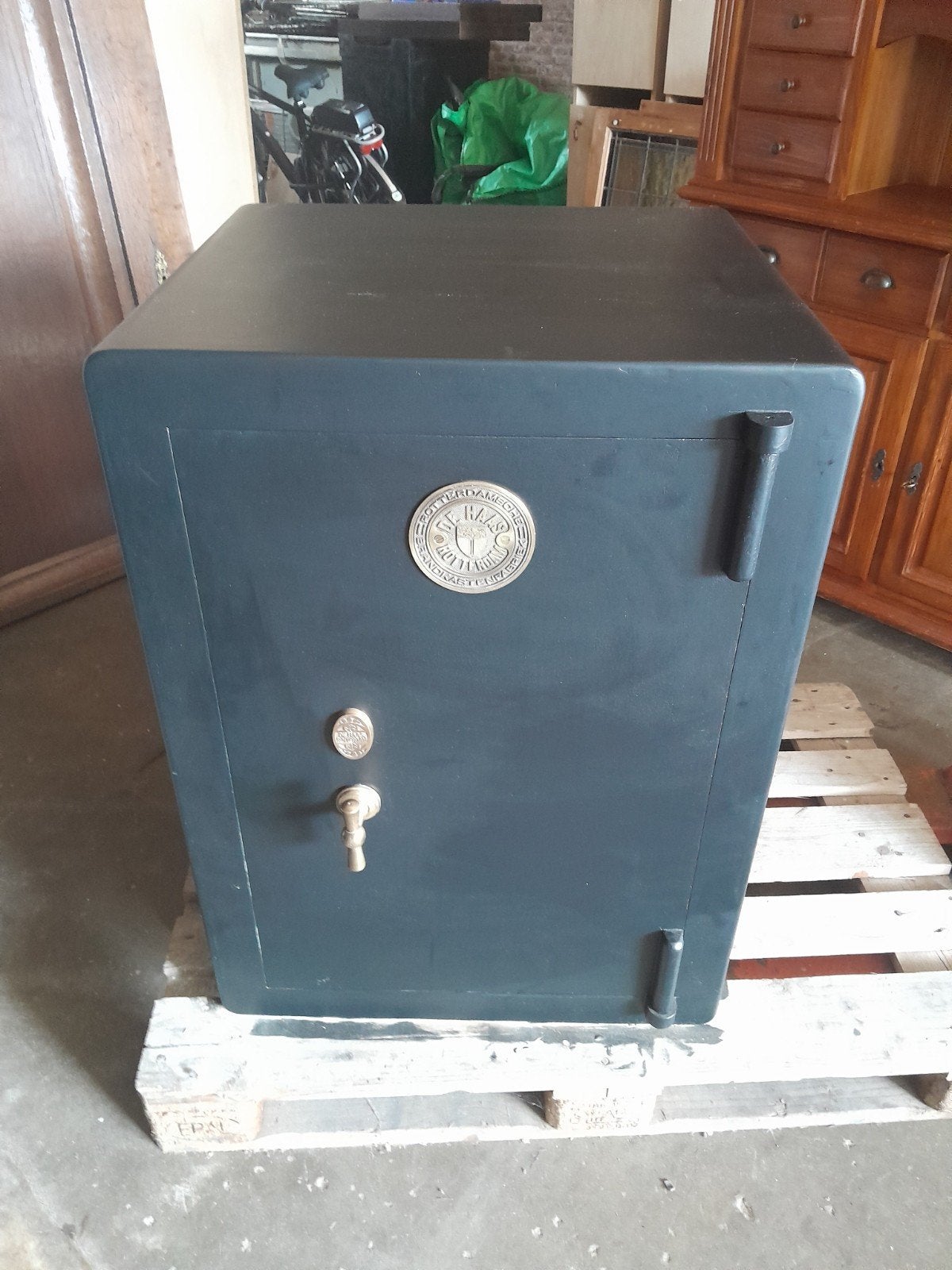 Antieke De Haas kluis, Huis en Inrichting, Ophalen