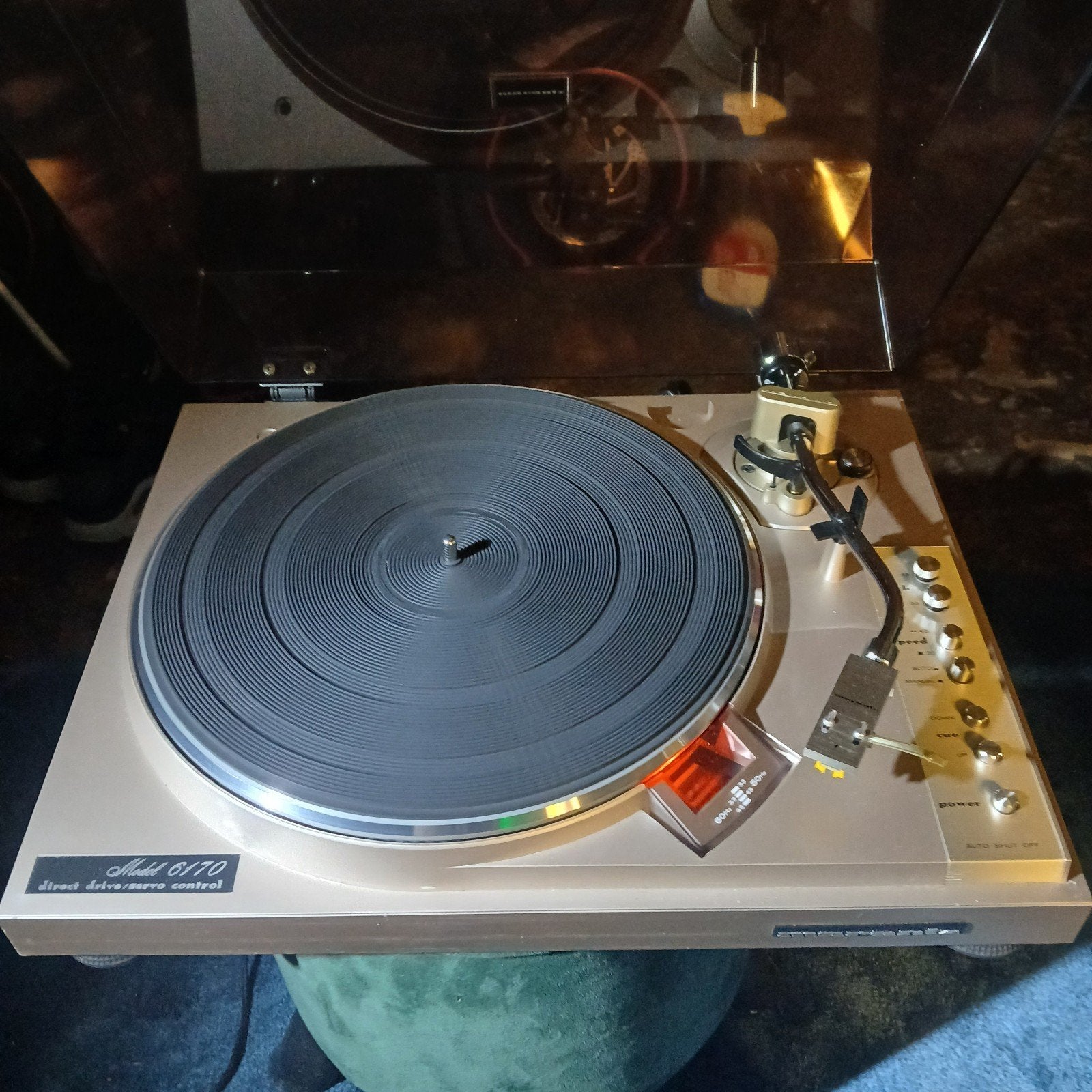 Vintage Marantz Model 6170 Platenspeler - Direct Drive, Overige merken, Automatisch, Ophalen of Verzenden, Zo goed als nieuw