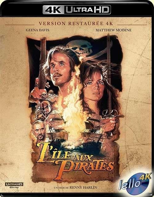 Blu-ray 4K: Cutthroat Island (1995 Geena Davis) FR niet NLO, Cd's en Dvd's, Ophalen of Verzenden, Nieuw in verpakking, Avontuur