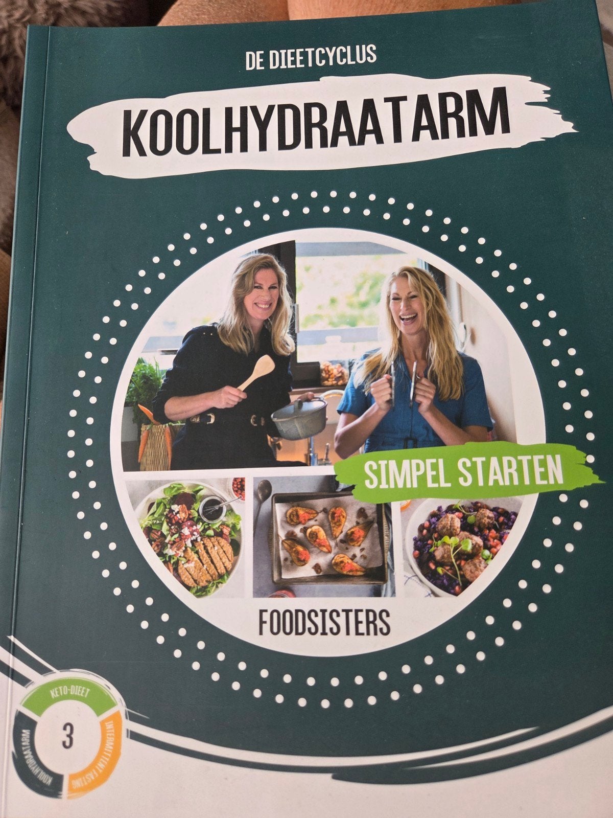 Foodsisters. De dieetcyclus koolhydraatarm. NIEUW!, Ophalen of Verzenden, Nieuw