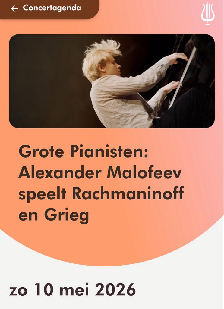 2 kaarten voor Alexander Malofeev voor 10 mei, Tickets en Kaartjes, Concerten | Klassiek, Twee personen, Mei, Instrumentaal