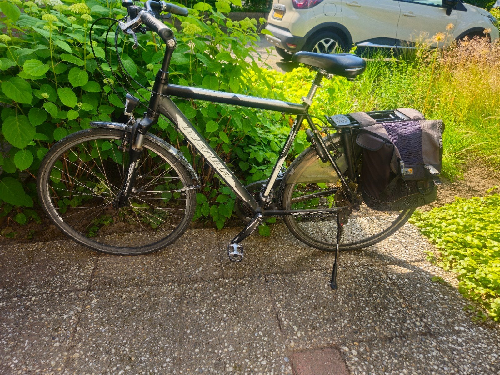 Merida Freesport TFS 500 met nieuwe ketting en fietstassen, Ophalen of Verzenden
