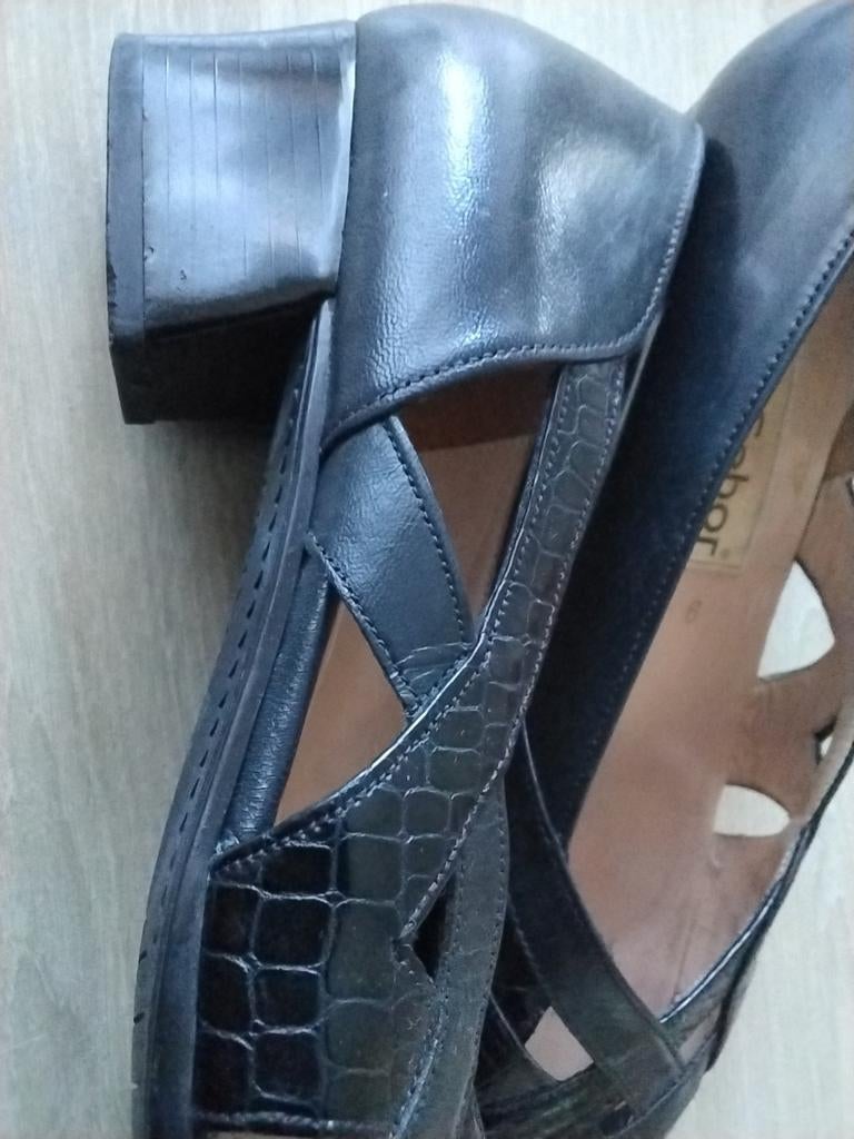 Sandaal pump Gabor 6  17.50, Gabor, Ophalen of Verzenden, Zo goed als nieuw, Instappers