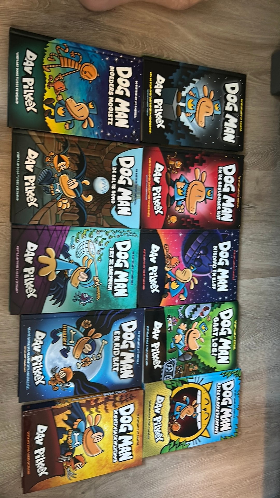 Diverse Dog Man boeken van Dav Pilkey, Ophalen of Verzenden, Gelezen, Fictie algemeen