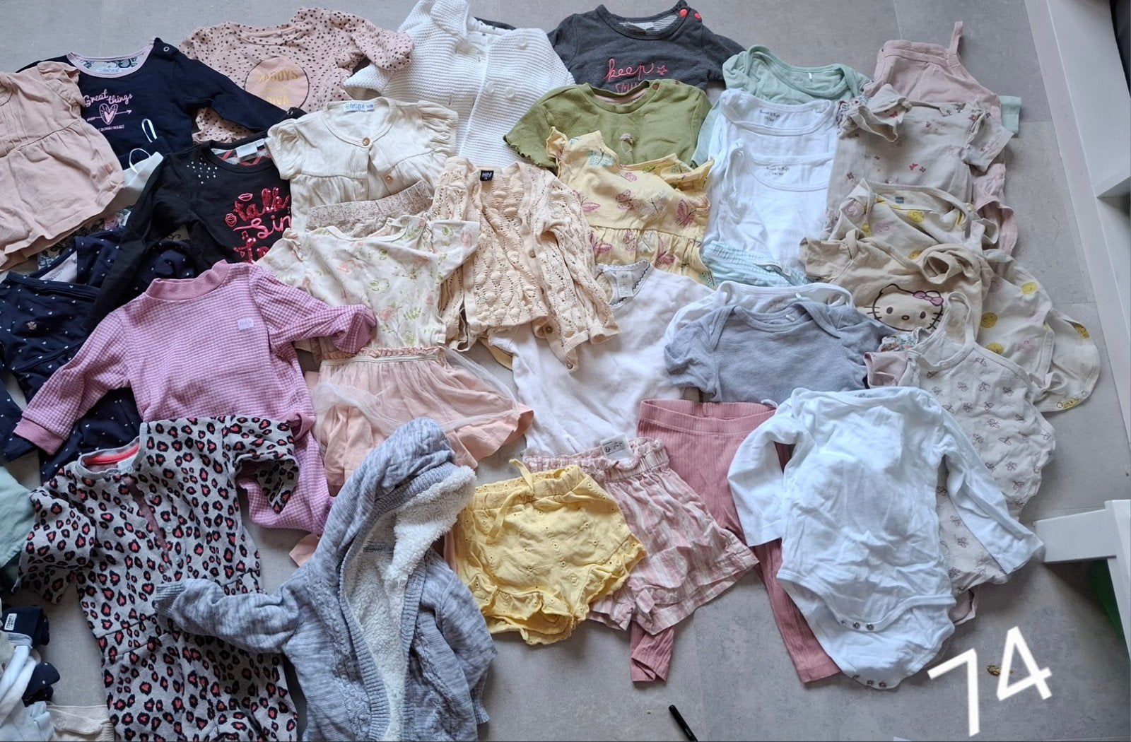 Meisjes kleding maat 74, Ophalen, Zo goed als nieuw, Meisje