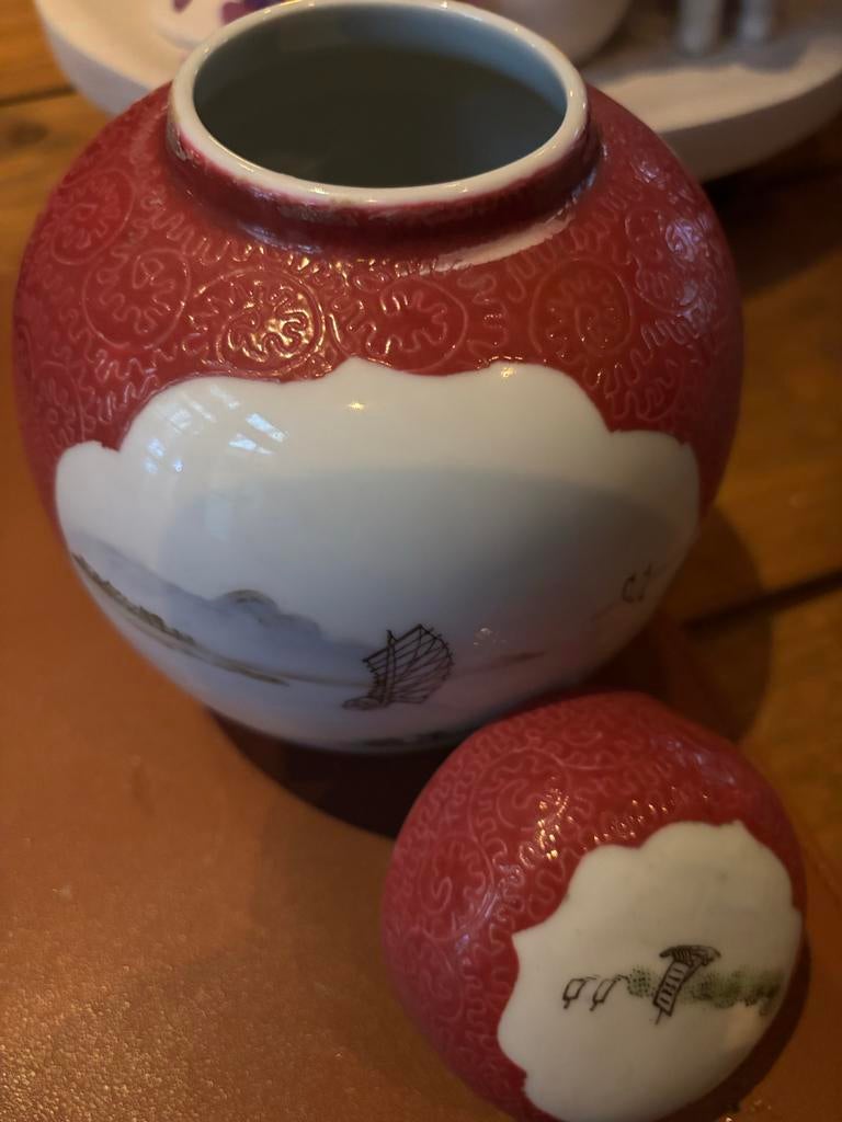 Chinese gember pot, Ophalen