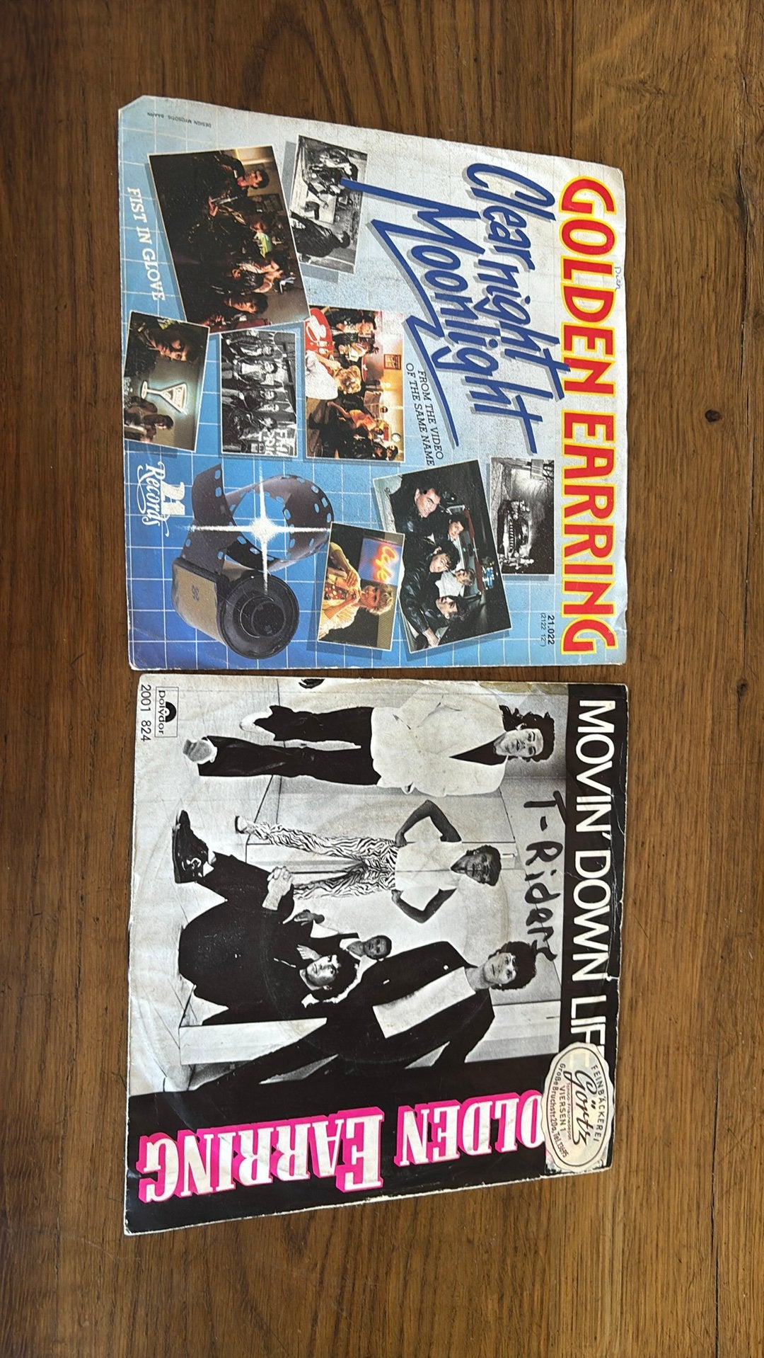 2x Golden earring singel, Ophalen