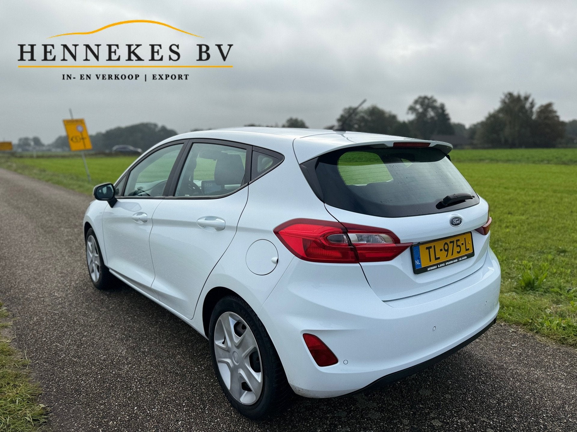 Ford Fiesta 1.1 Trend Navi / line assist / stuurwielbedienin, Auto's, Voorwielaandrijving, Stof, Wit, Origineel Nederlands