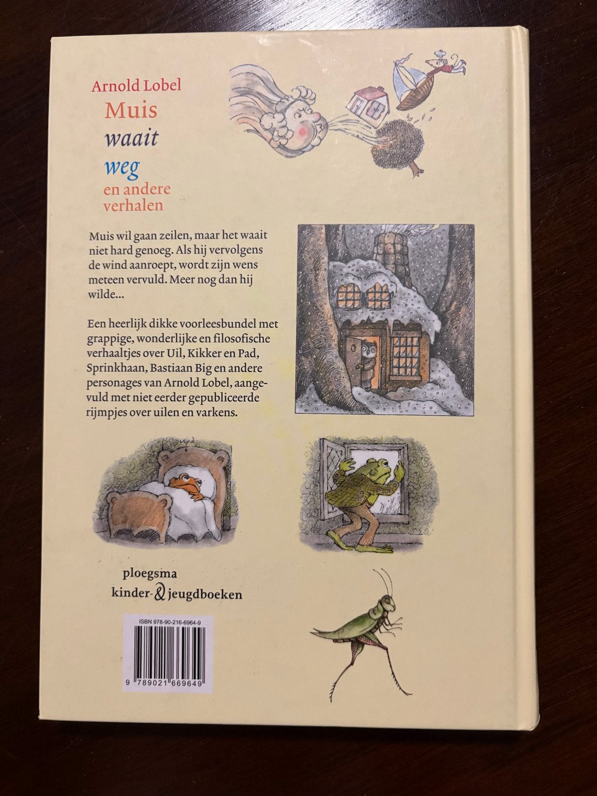 Muis waait weg en andere verhalen - Arnold Lobel, Ophalen of Verzenden, Zo goed als nieuw, Fictie