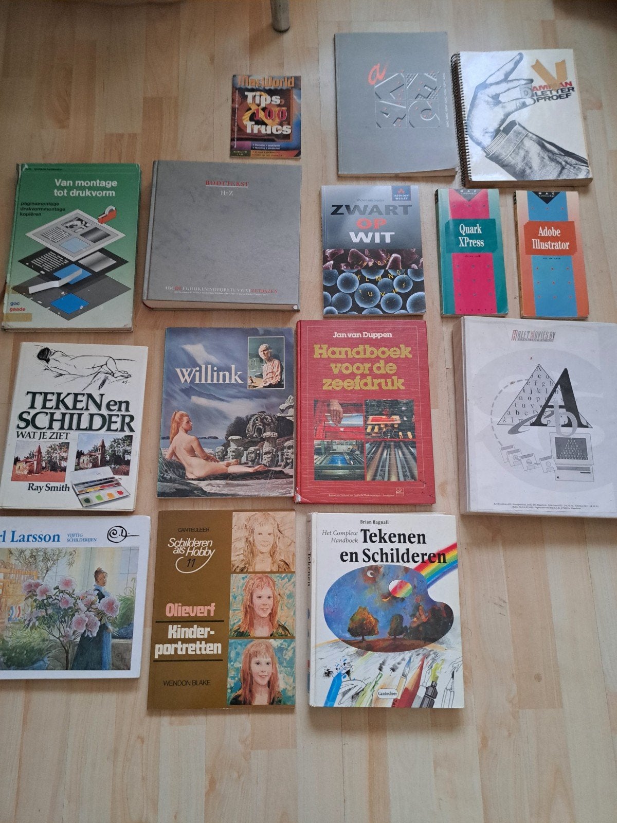 Tekenen/schilderen/letterproef/computer/afbeeldingen enz)..., Ophalen of Verzenden, Boek of Gids