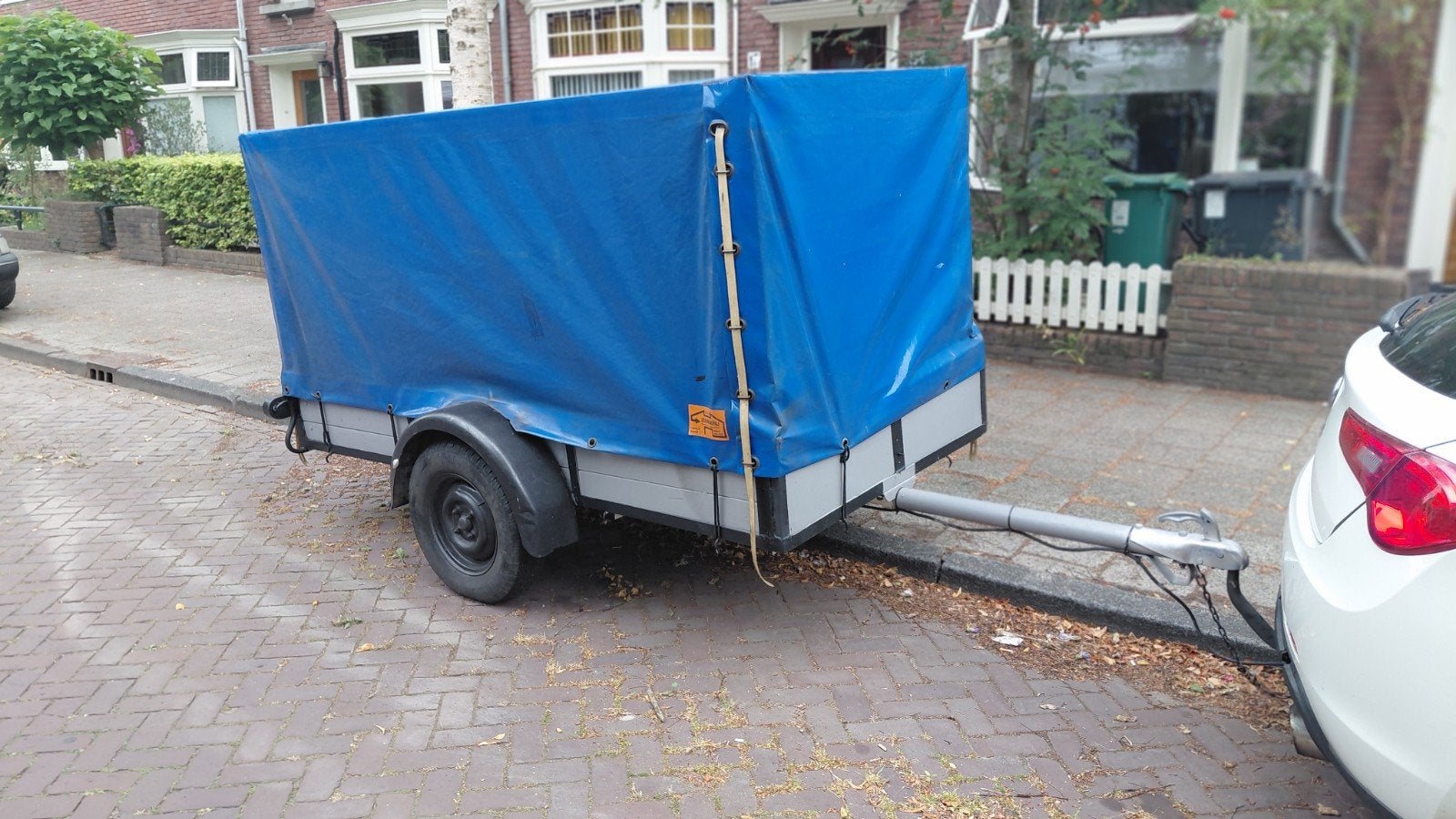 Aanhangwagen met huif - Ideaal voor vakantie, Auto diversen, Aanhangers en Bagagewagens, Ophalen, Gebruikt