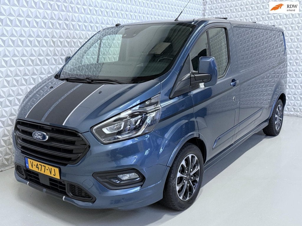 Ford Transit Custom 310 2.0 TDCI L2H1 Sport / MARGE! (2019), Auto's, Voorwielaandrijving, 15 km/l, Euro 6, 4 cilinders