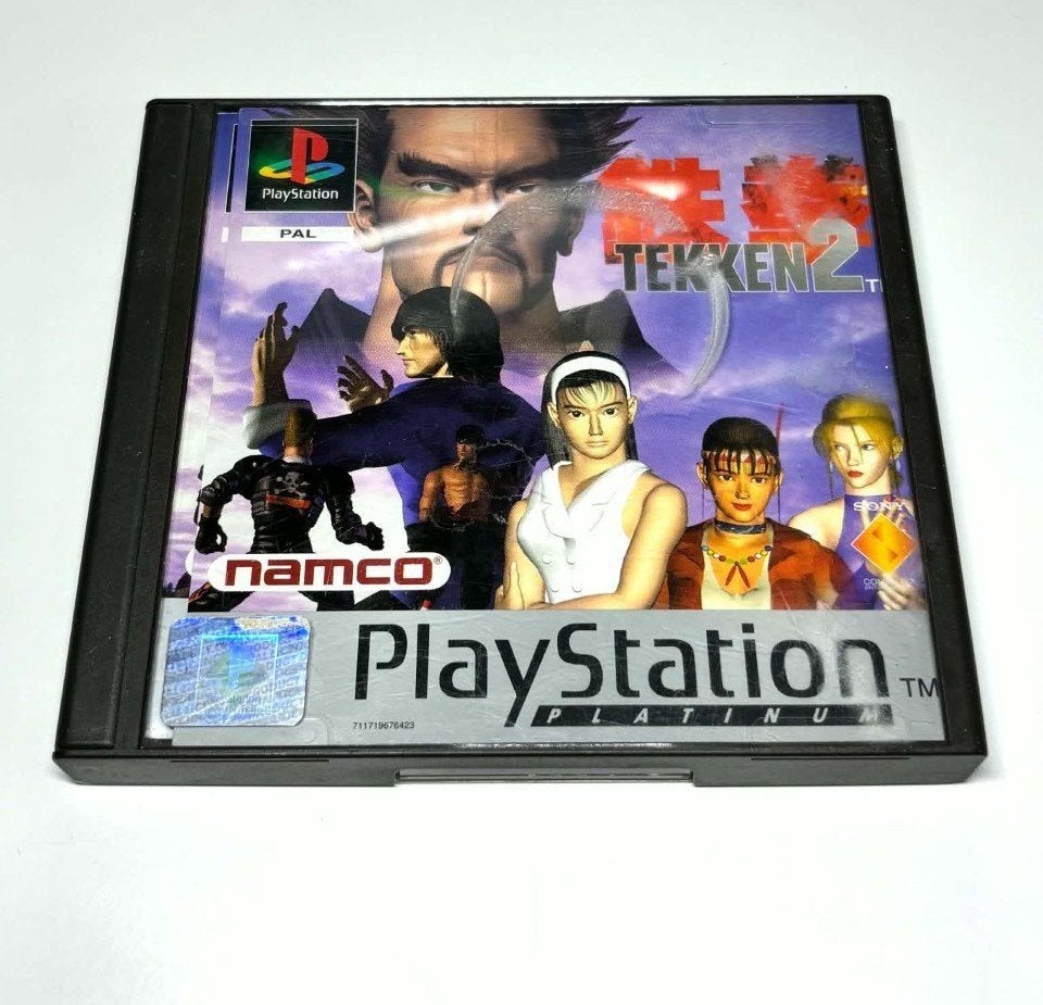 Tekken 2 PlayStation 1 Ps1, Spelcomputers en Games, Gebruikt, Vechten, 2 spelers, Ophalen of Verzenden