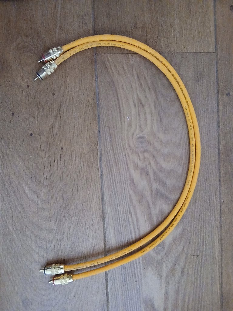 Van der Hul HYBRID kabel, Audio, Tv en Foto, Audiokabels en Televisiekabels, Ophalen of Verzenden, Zo goed als nieuw, Minder dan 2 meter