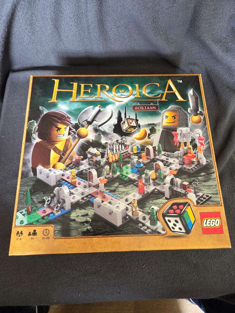 Lego 3860 Heroica Fortaan bordspel, Overige thema's, Lego, Ophalen of Verzenden, Zo goed als nieuw
