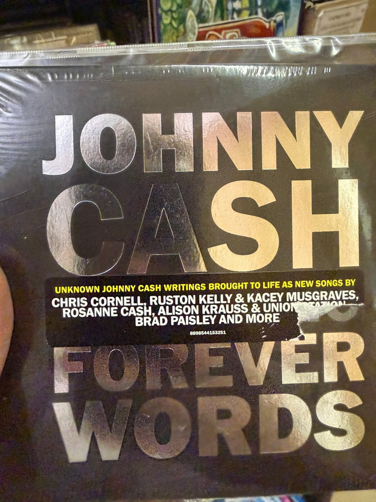 Cd johnny cash forever words geseald, Ophalen of Verzenden, Zo goed als nieuw