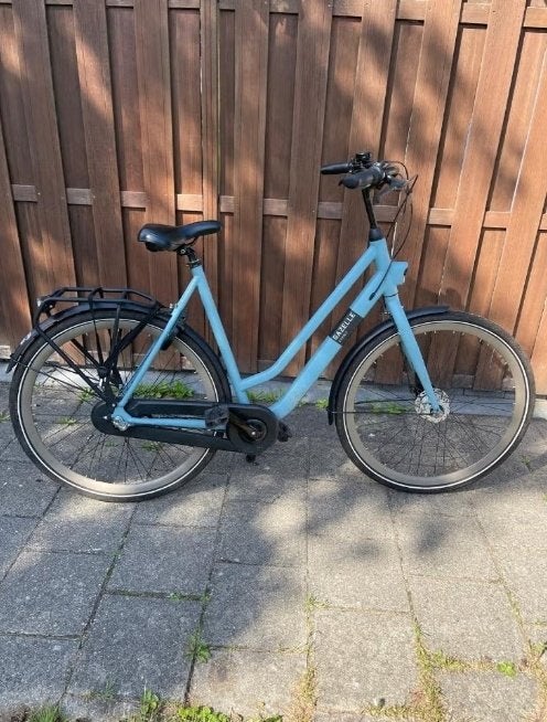Gazelle Esprit damesfiets blauwe, Ophalen, Versnellingen, 56 cm of meer, Zo goed als nieuw