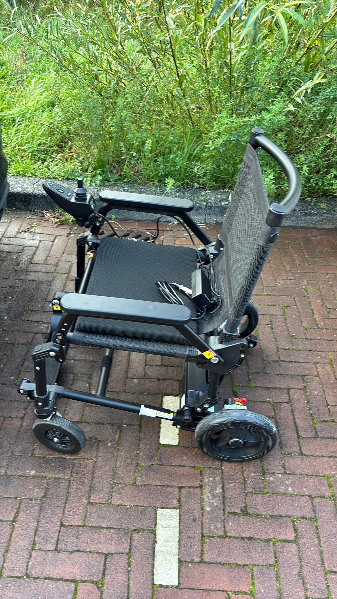 opvouwbare lichtgewicht electrice rolstoel SplitRider, Ophalen of Verzenden, Inklapbaar, Zo goed als nieuw, Elektrische rolstoel