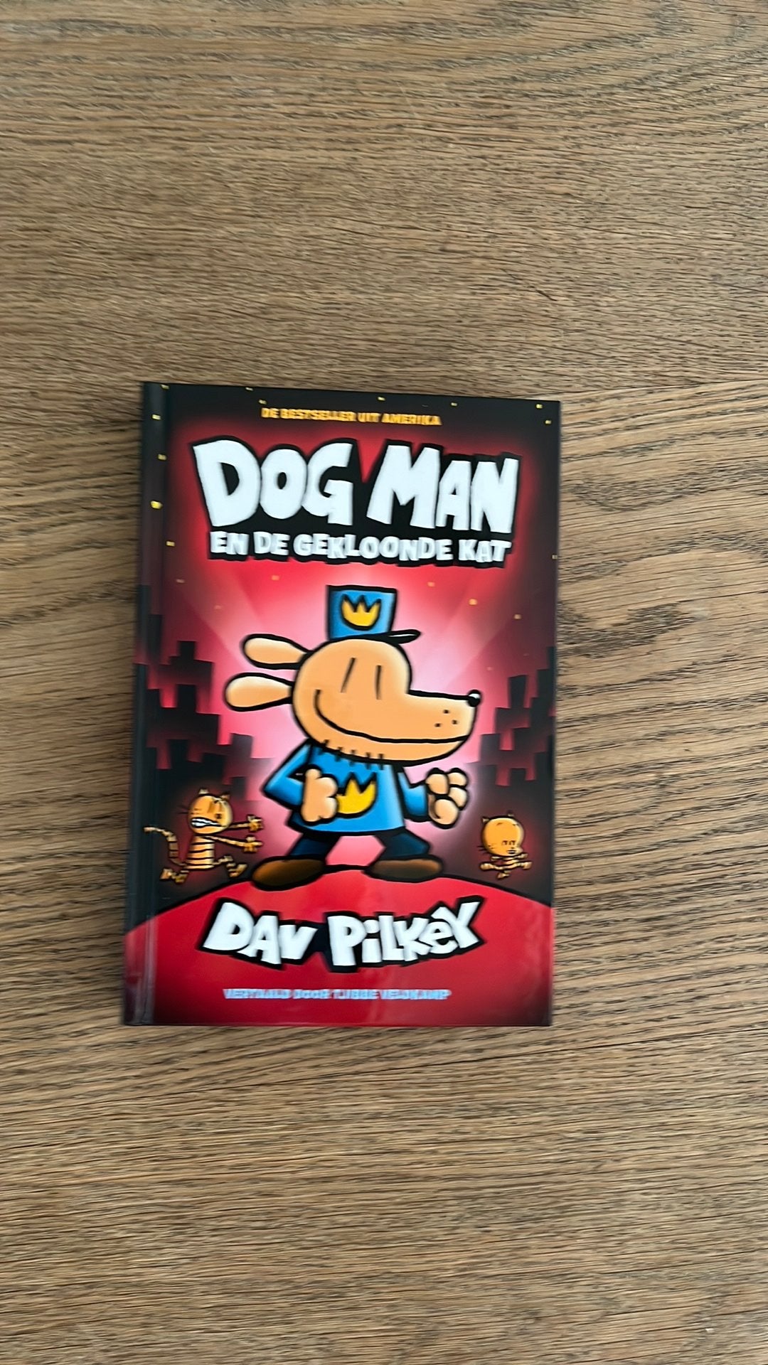 Dav Pilkey - Dog Man en de gekloonde kat, Ophalen, Fictie algemeen, Zo goed als nieuw, Dav Pilkey