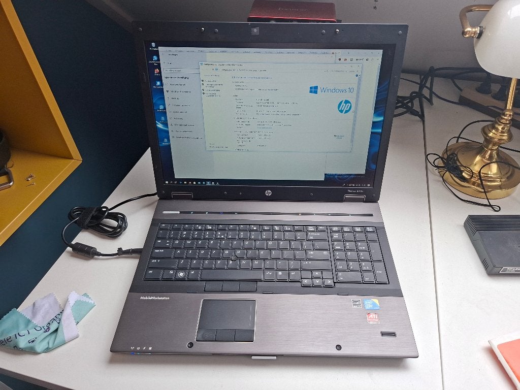 HP EliteBook 8740W, Computers en Software, Windows Laptops, Ophalen, Hp, 2 tot 3 Ghz, Qwerty