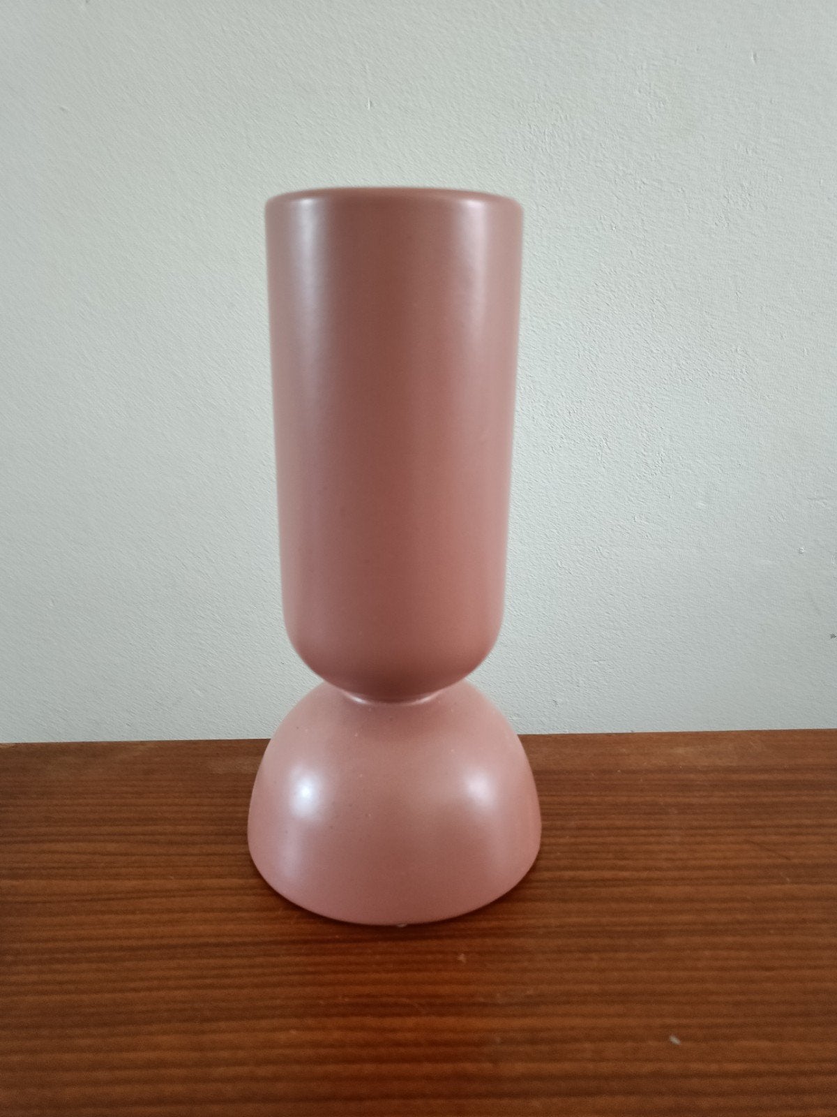 Daan Kromhout vaas roze/zalmkleurig, Ophalen of Verzenden, Zo goed als nieuw, Roze, Geschikt voor droogbloemen