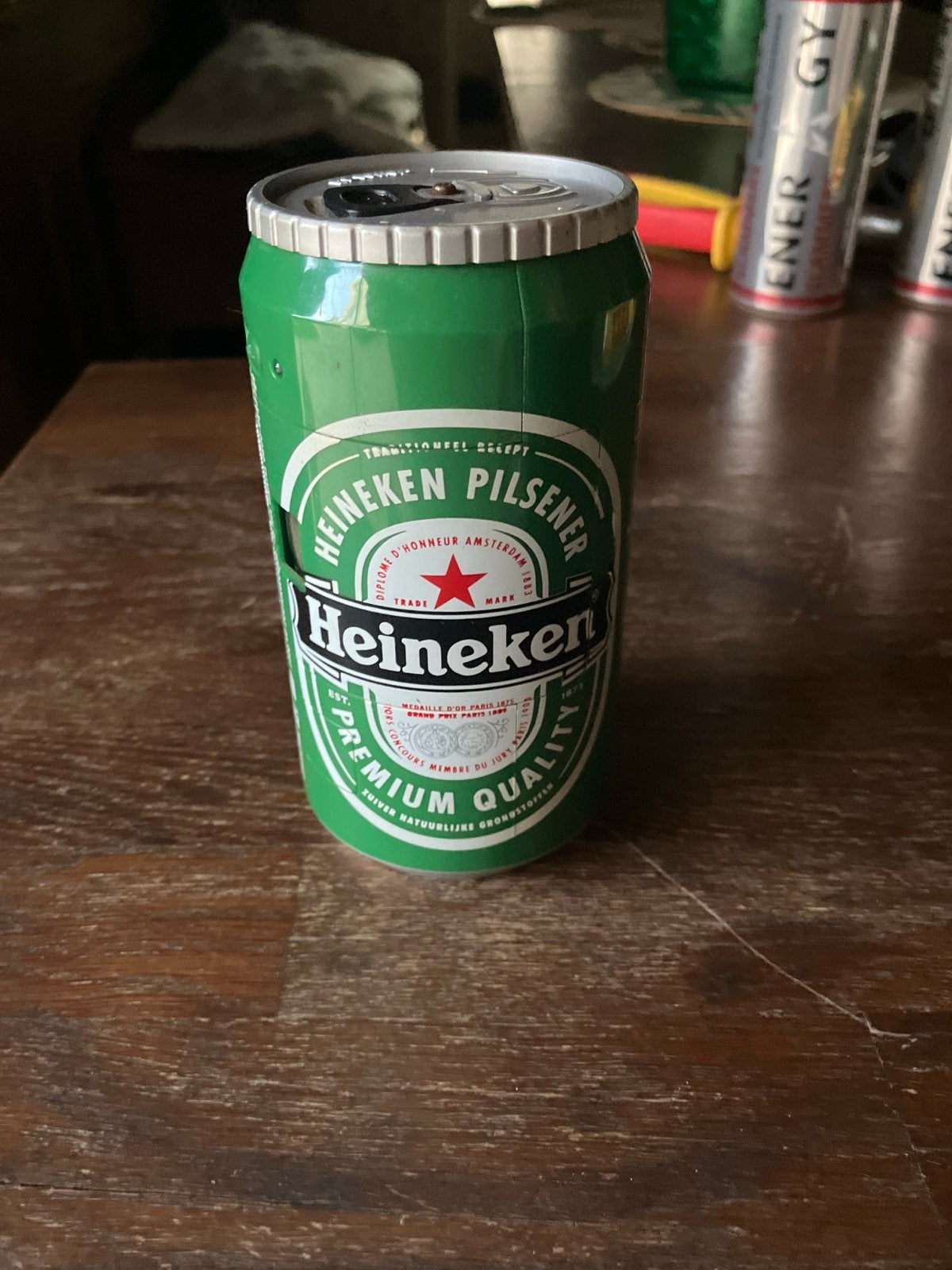 Heineken blik camera - Unieke compact camera, Ophalen of Verzenden, Gebruikt, Compact, Overige Merken