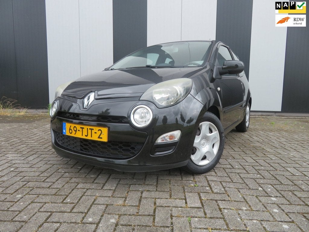 Renault Twingo 1.2 16V Dynamique, Auto's, Renault, Voorwielaandrijving, Gebruikt, Zwart, 4 cilinders