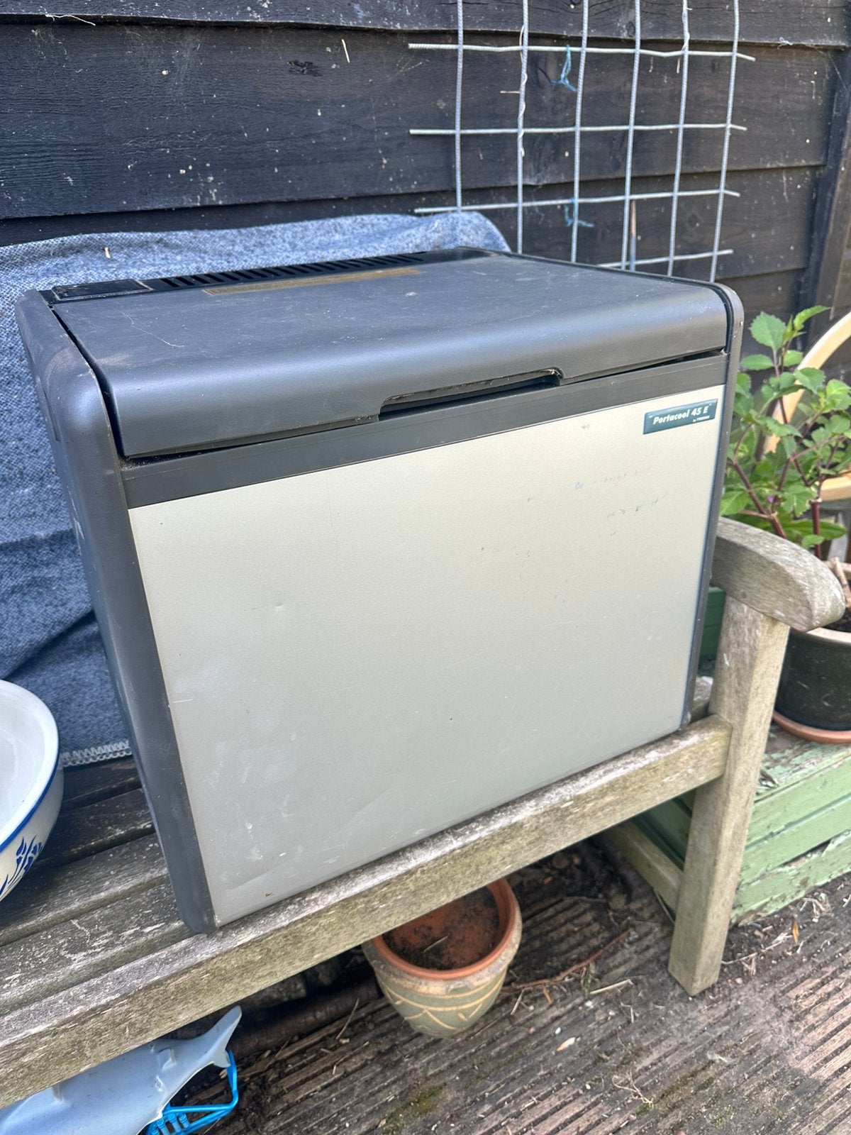 Portacool 45e camping koelkast 220 en 12 volt, Ophalen, Zo goed als nieuw, Elektrisch