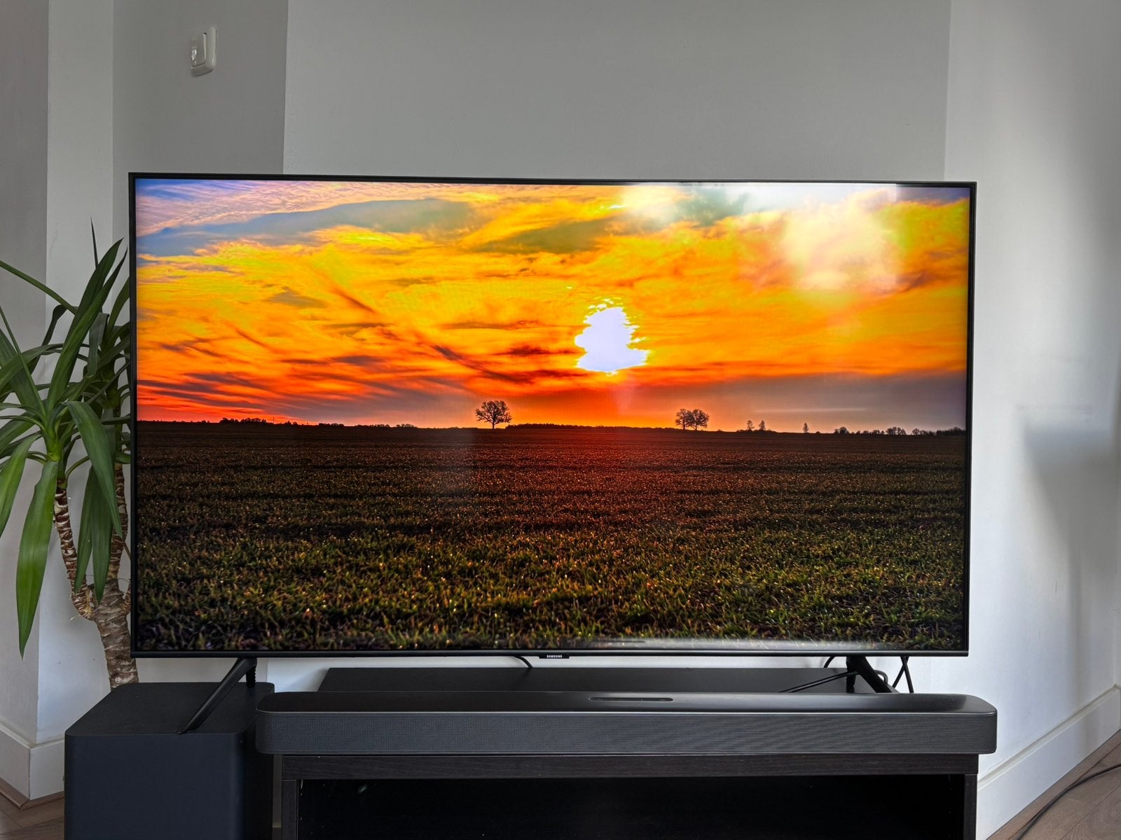 Samsung 55 inch | QE55Q60T QLED 4K, Ophalen, QLED, 50 Hz, Zo goed als nieuw