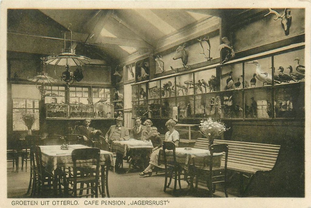 701-141-013 Otterlo Cafe Jagersrust, Verzenden, Voor 1920, Gelderland