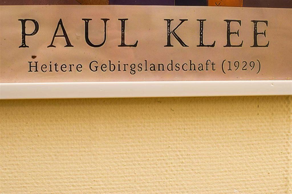 ingelijste poster/prent Paul Klee 49462, Ophalen of Verzenden, Gebruikt, A1 t/m A3, Film en Tv
