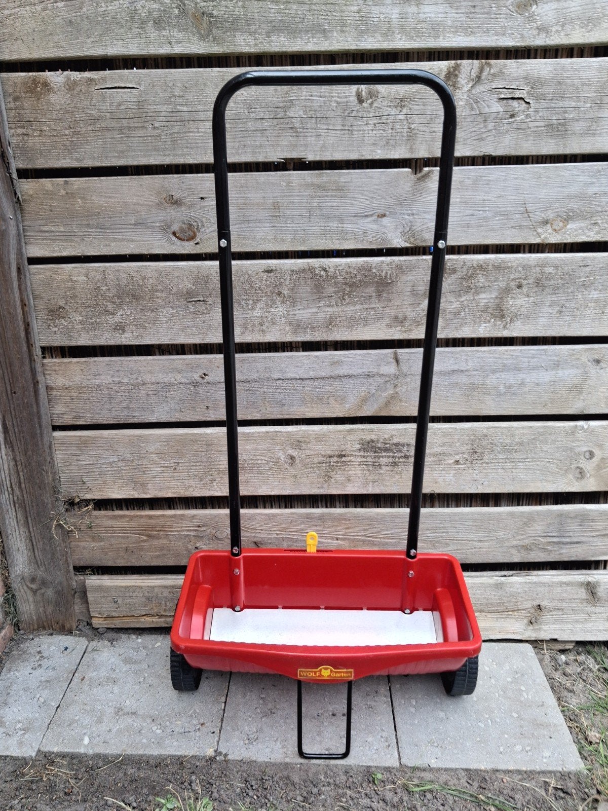 Wolf garten kunstmest strooier / strooiwagen, Tuin en Terras, Ophalen, Zo goed als nieuw