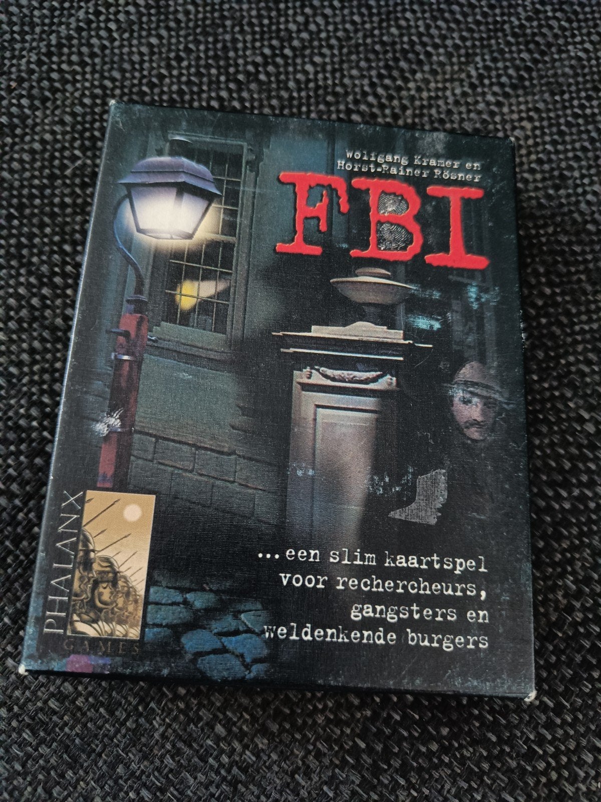 FBI Kaartspel: Slimme Detectives en Gangsters, Vijf spelers of meer, Ophalen of Verzenden, Zo goed als nieuw, Phalanx Games B.V.
