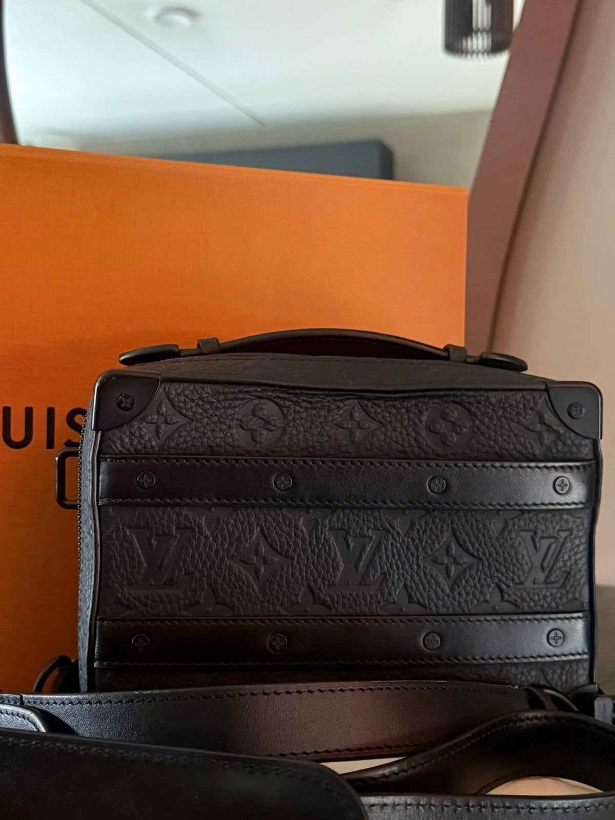 Louis Vuitton Handle Soft Trunk Zwart  Origineel, Ophalen of Verzenden, Zo goed als nieuw, Zwart